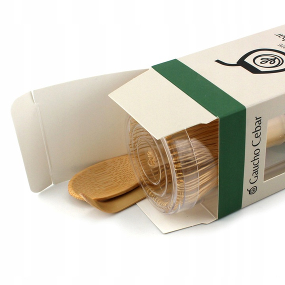 Zestaw bambusowych akcesoriów do przygotowania herbaty Matcha