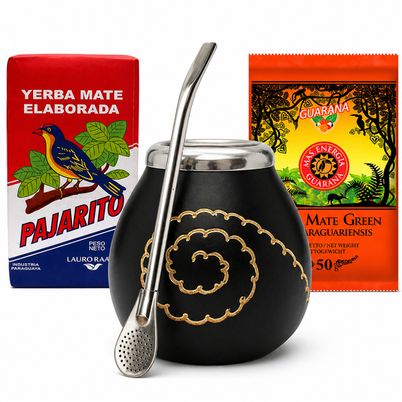 ZESTAW STARTOWY KLASYKA Yerba Mate 2x50g AKCESORIA