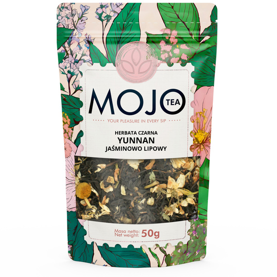 Herbata czarna Yunnan Jaśminowo Lipowy 50 g