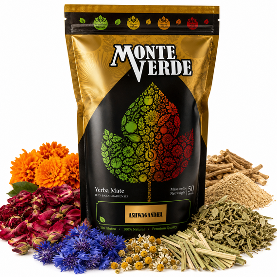 Yerba Mate Monte Verde ASHWAGANDHA 500g