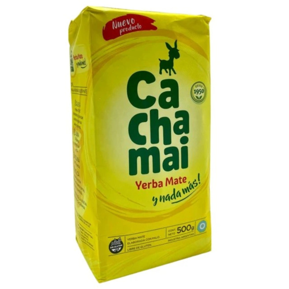 Yerba Mate CACHAMATE Traditional Ca Cha Mai 500g