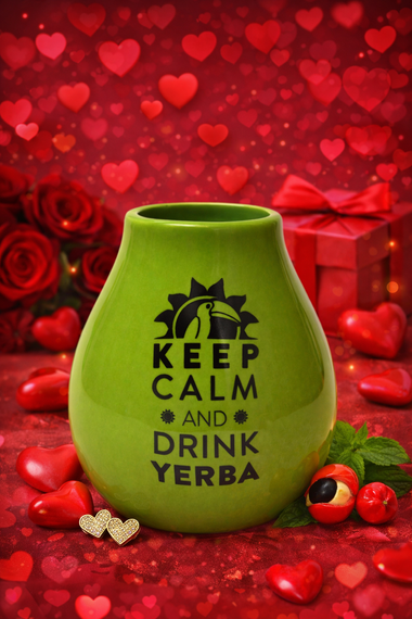 Zestaw Yerba Mate Green Energy w pudełku bombilla