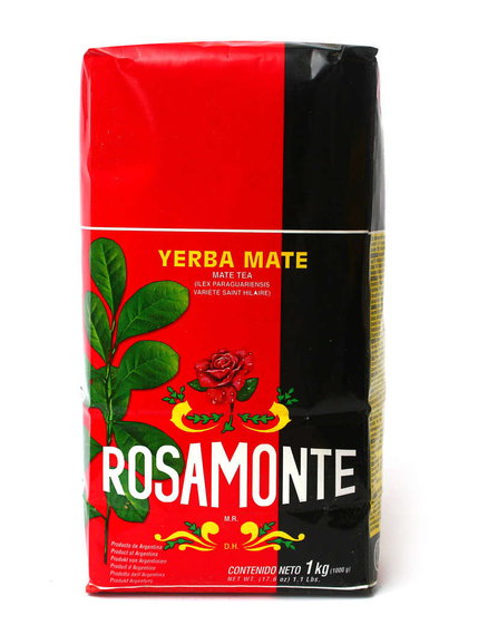 Yerba Mate (4 kilo) = Rosamonte Elaborada 2x1kg Mate Green Guarana 1kg El Pajaro 1kg