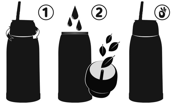 Zestaw NA PREZENT Yerba Mate Vakapi Energia Guarana 500g Yerbomos Bombilla Matero