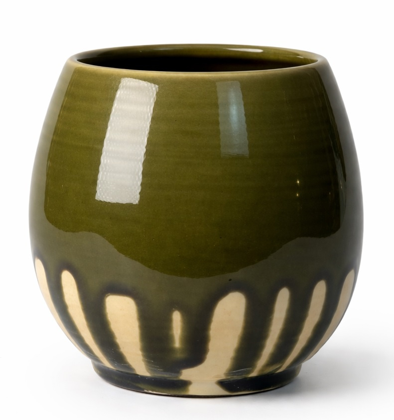 Naczynko do yerba mate "Gaja" toczone na kole, ceramika handmade uszkodzone 450ml, 0.25 kg