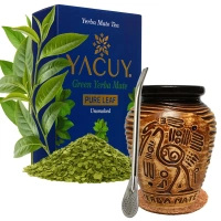 Zestaw Yerba Mate Yacuy Pure Leaf 500g Aztek
