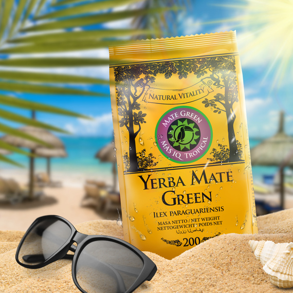 Yerba Mate Green MAS IQ Tropical 