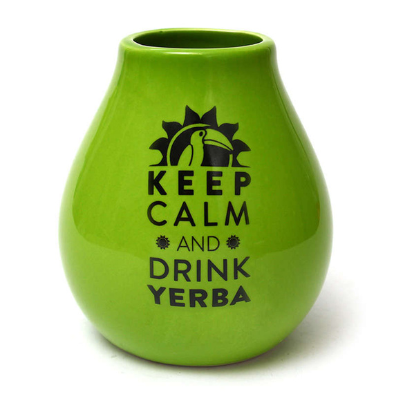 WYPRZEDAŻ Matero Ceramico LUKA GREEN 350 ml - ubytki/odpryski w szkiwie 