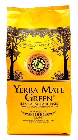 Yerba Mate Green PAPAJA MORINGA