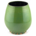 Matero ceramiczne toczone na kole "Zielony Groszek" ~ 330 ml