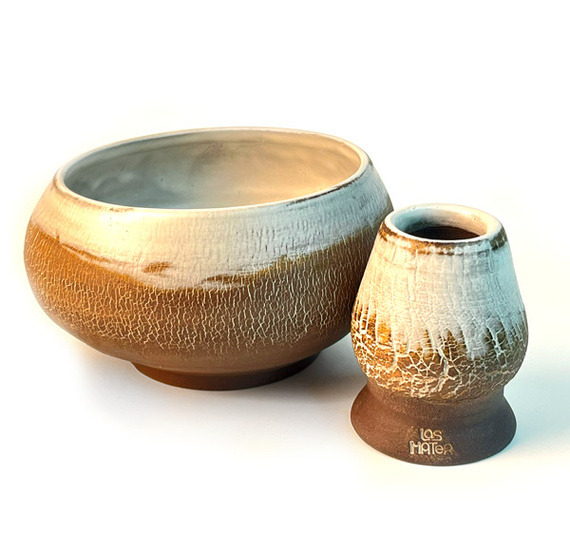 Zestaw Matcha Tea Set z ceramicznymi akcesoriami handmade w pudełku na prezent