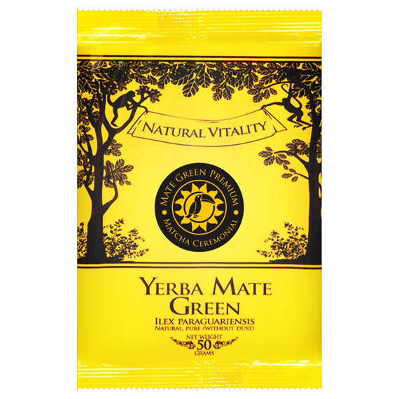 Yerba Mate Green Premium brazylijska  z dodatkiem esencji Ceremonial