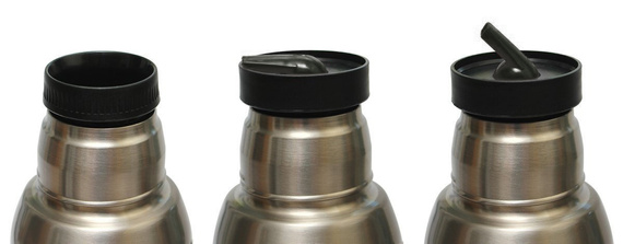 Big Termos Largoinox Silver Mate Green 1,3L