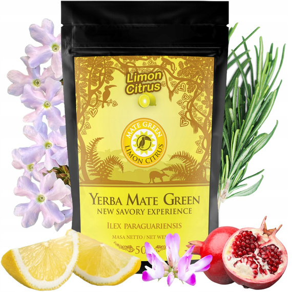 Yerba Mate Green Limon Energia Guarana 1kg 1000g