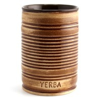 Matero ceramiczne do yerba mate Guampa Miodowa ~300ml