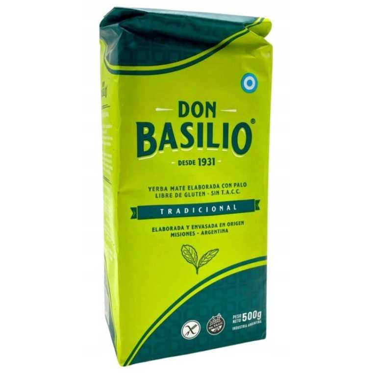 Yerba Mate Don Basilio Tradicional 500g, 0.5 kg