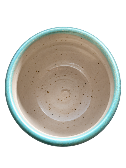 Naczynko do yerba mate Mate Green toczone na kole, ceramika handmade ~250 ml