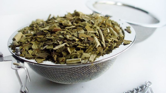 Metalowy zaparzacz KULKA do Yerba mate Herbata Zioła - średnia kulka na łańcuszku