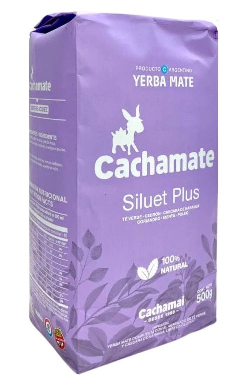 Yerba Mate CACHAMATE Siluet Plus 500g, 0.5 kg
