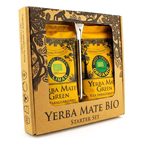 Zestaw Yerba Mate Bio Xperience Starter Set - kartonowe pudełko