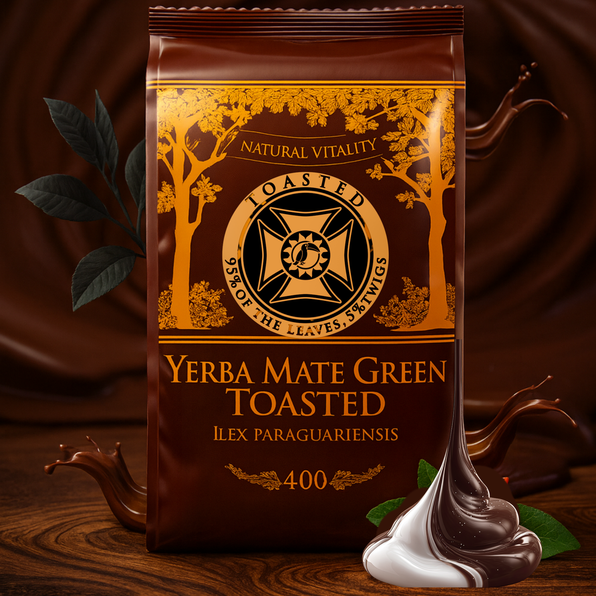 Yerba Mate Green TOASTED Palona, 0.05 kg