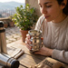 Zestaw Yerba Mate Matero Palo Santo 230 ml + Drewniana Bombilla 18 cm