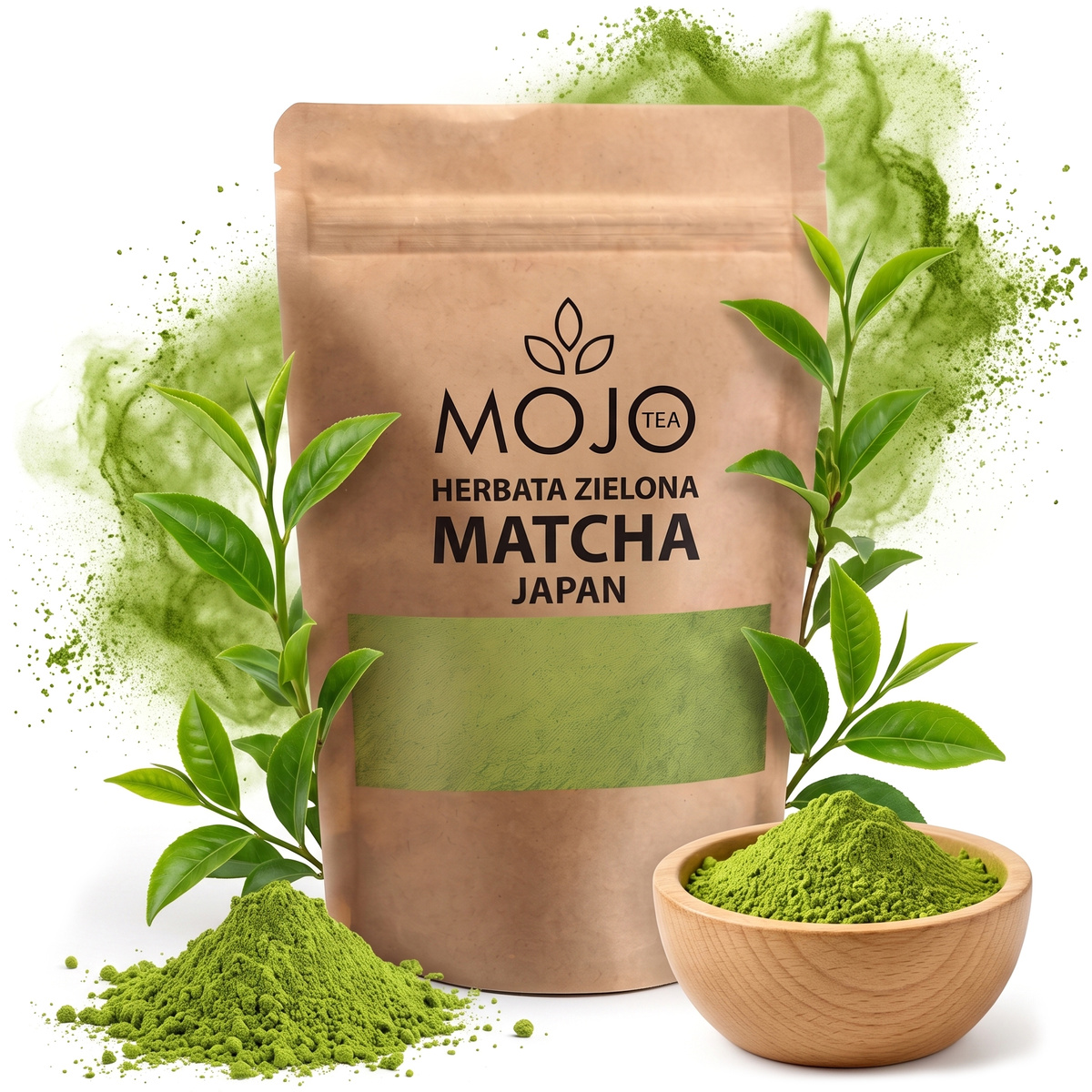 Herbata MATCHA JAPAN japońska codzienna Mojo Tea, 0.1 kg