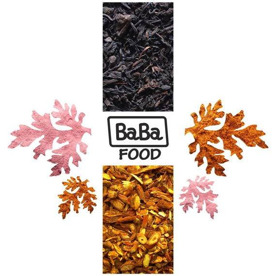 HERBATA CYTRUSOWA OAZA owocowa 150g + akcesoria