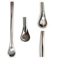 Bombilla do yerba mate Pequeno Larga (dł. 15,5 cm)