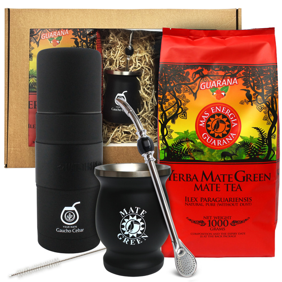 Zestaw Prezentowy Yerba Mate z Termomate i Yerbomosem