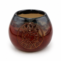 Naczynko do yerba mate Mate Green toczone na kole, ceramika handmade ~250 ml