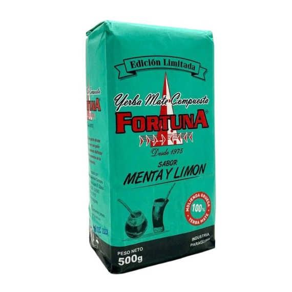 Yerba Mate Fortuna Menta y Limón (ed.limitada) 500g