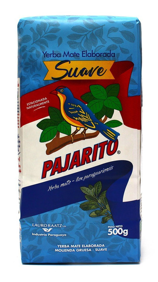 WYPRZEDAŻ Yerba Mate Pajarito Suave 500g - bliski termin "Najlepiej spożyć przed" - do końca kwietnia