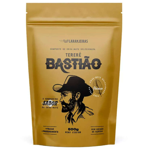 Yerba Mate Laranjeiras Terere Bastiao 500g Premium