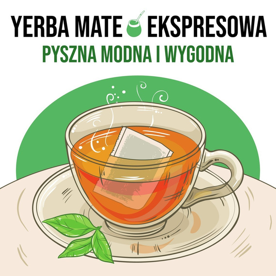 Yerba Mate Colon Cocido con Stevia - saszetki 25 x 2,5g
