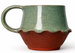 Ceramiczny kubek ręcznie robiony 200ml
