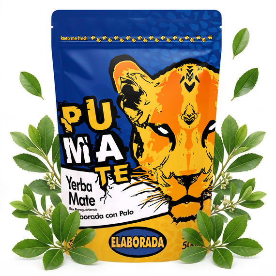 Yerba Mate PumaTe Elaborada 500g