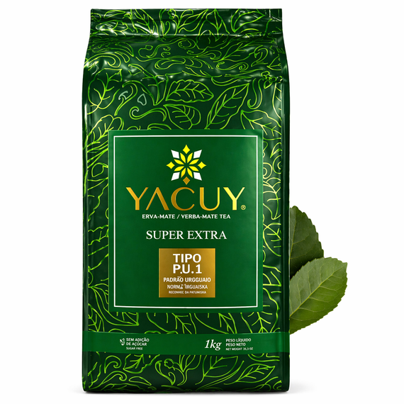 Yerba Mate YACUY Tipo PU1  SUPER EXTRA