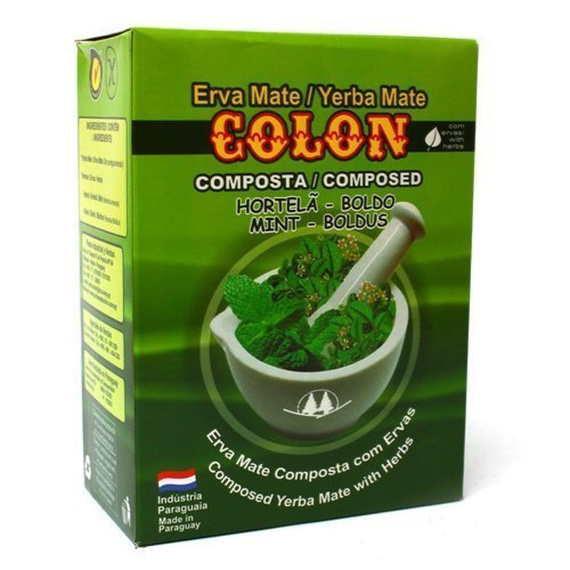 Colon Compuesta Menta Boldo Yerba Mate 