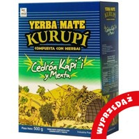 WYPRZEDAŻ Kurupi Cedron Kapi'i y Menta 0,5kg- uszkodzone opakowanie