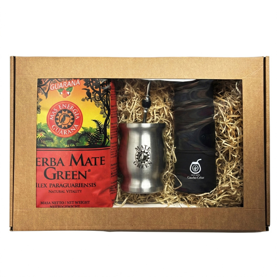Zestaw Prezentowy Yerba Mate z Termomate i Yerbomosem