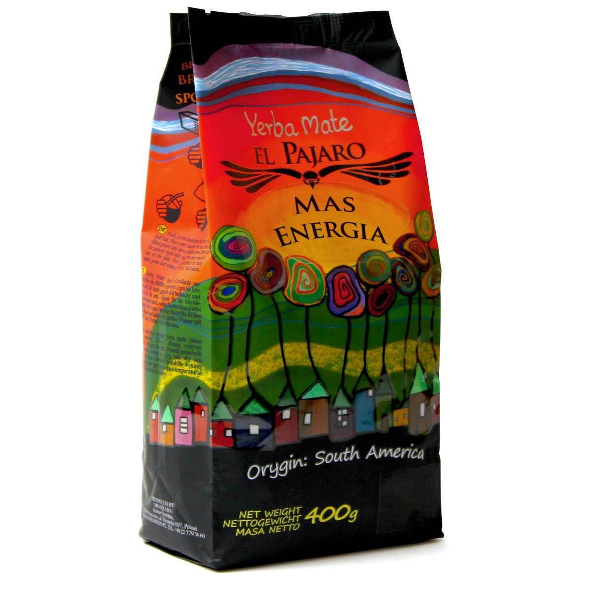 Yerba Mate El Pajaro Mas Energia, 0.4 kg