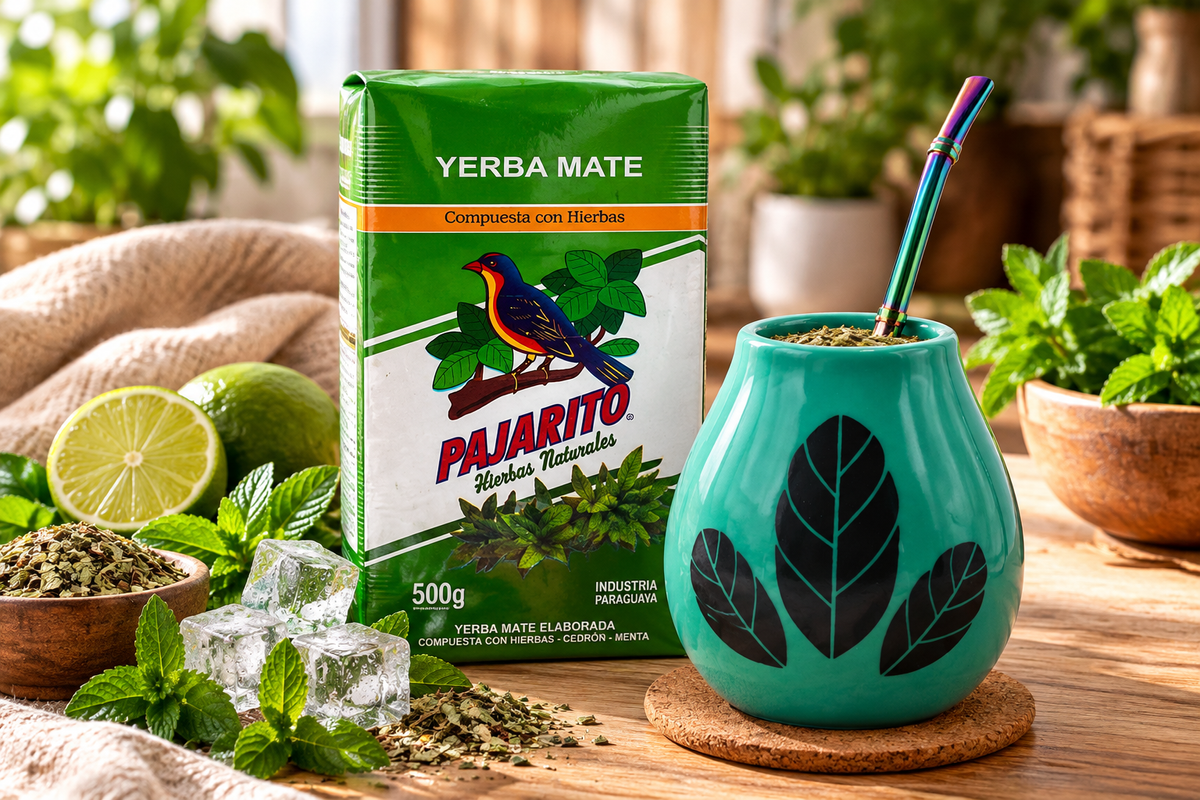 Zestaw Yerba Mate Pajarito Hierbas 500g Matero 350ml Bombilla Podkładka pol_pl_Zestaw-Yerba-Mate-Pajarito-Hierbas-500g-Matero-350ml-Bombilla-Podkladka-21628_1