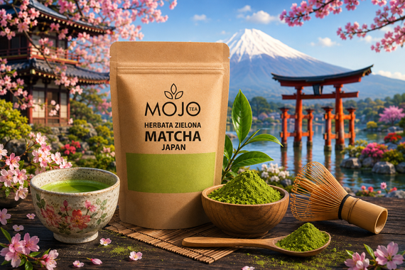 Japońska Zielona Herbata Matcha - MOJO TEA MATCHA JAPAN