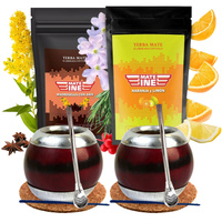 Yerba Mate dla dwojga prawdziwe tykwy Gaucho 250 ml Akcesoria Powiększony
