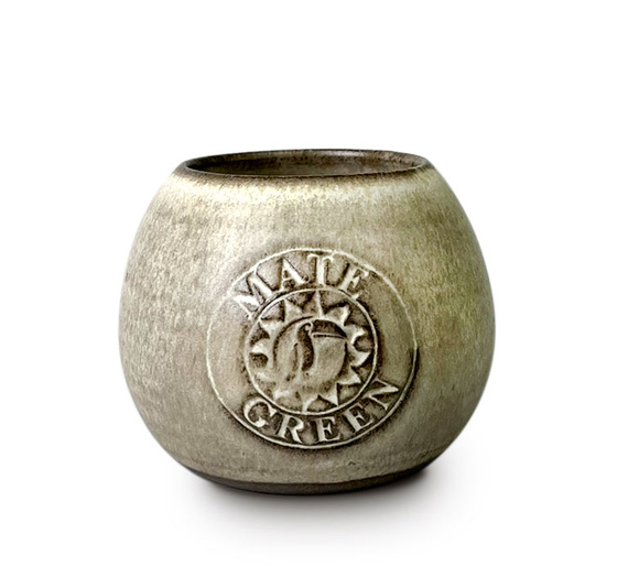 Naczynko do yerba mate TOFI toczone na kole, ceramika handmade  300-350 ml
