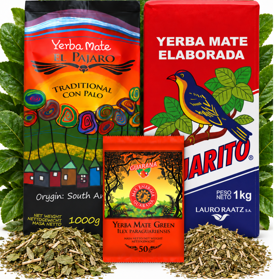 Yerba Mate Pajarito Elaborada + Con Palo 2x1kg 2kg