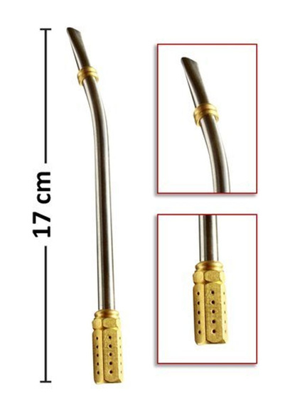 Bombilla Inox Quito 17 cm ROZKRĘCANA solidna INOX