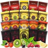 Zestaw 20x50g 1kg próbek yerba mate z owocami, ziołami różne rodzaje i smaki