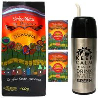 Zestaw Yerba Mate El Pajaro Guarana 0,5kg Yerbomos
